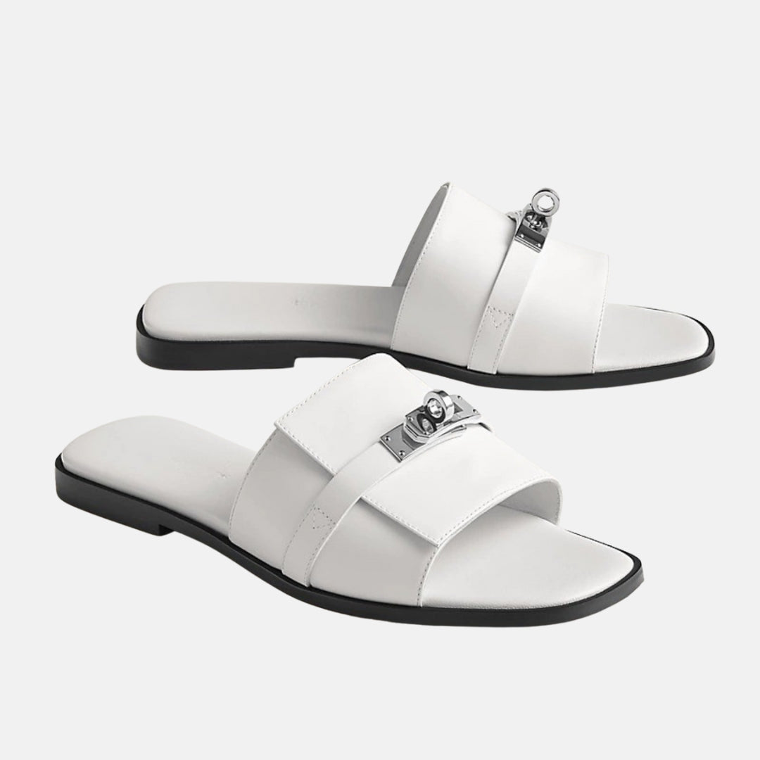 Ariella - Elegant Jewel-Detail Sandals