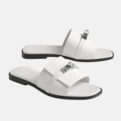 Ariella - Elegant Jewel-Detail Sandals