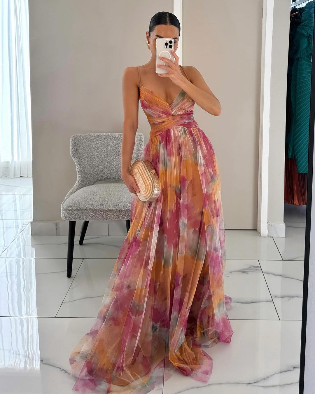 Florea – The Enchanting Floral Maxi Dress