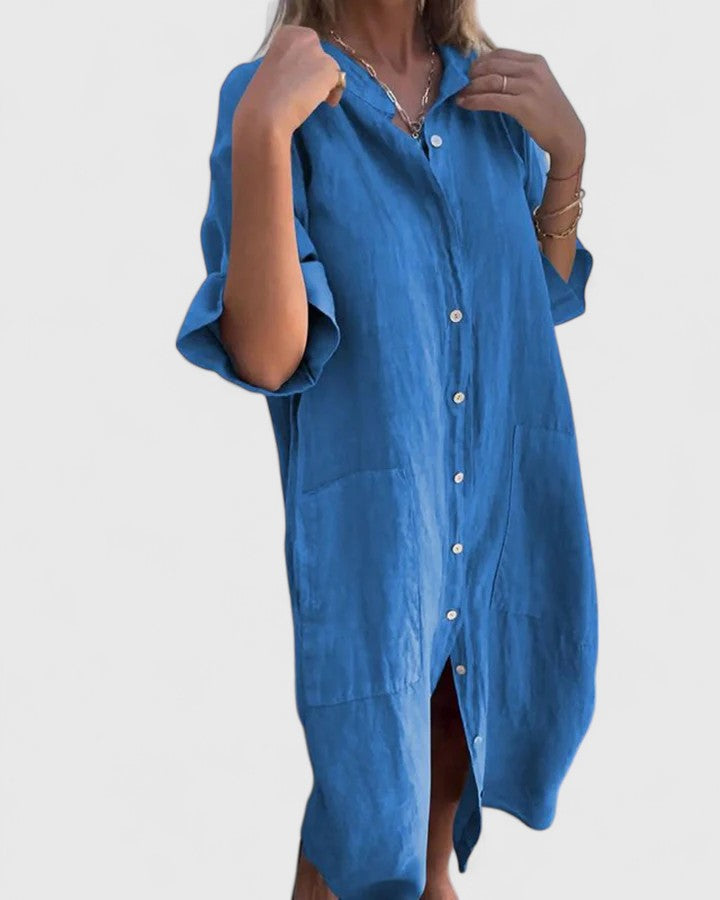 Penelope - Button Up Dress