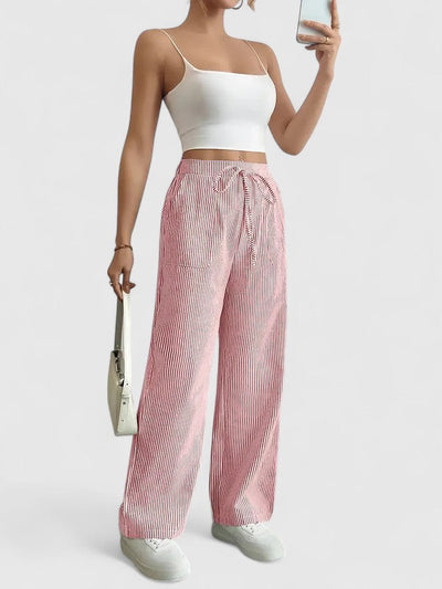 Dominique – Comfortable Wide-Leg Pants
