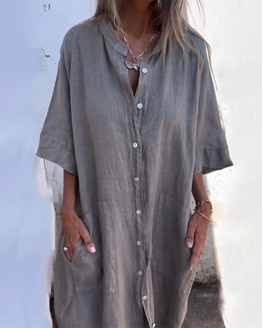 Delilah – Boho Shirt Dress