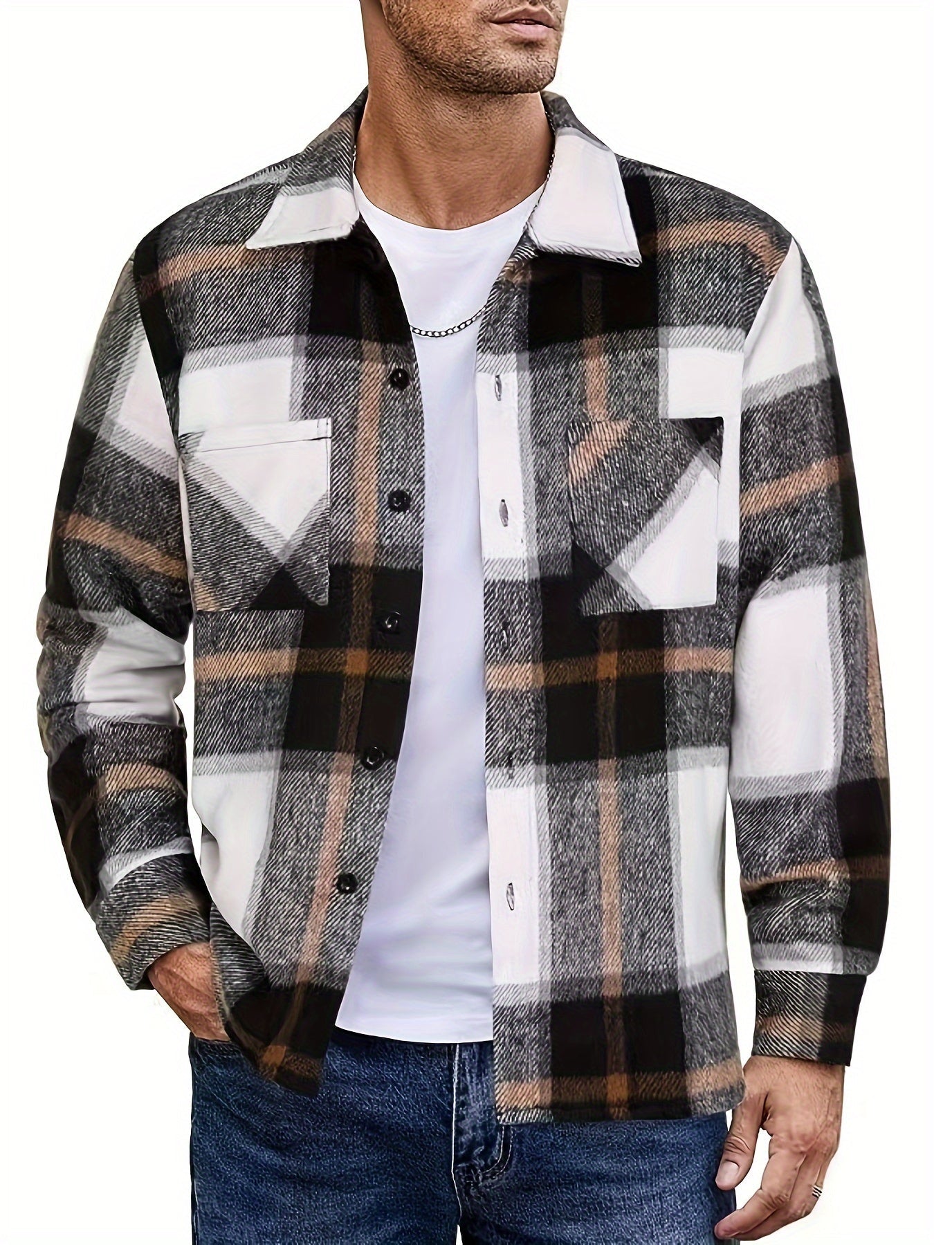 Isaiah - Flannel Shirt Jacket