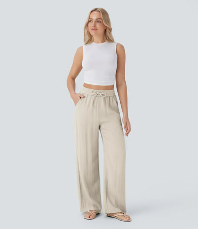 Zafeiria – Elegant Linen Pants