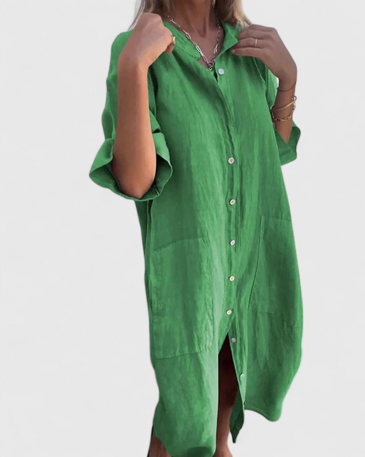 Penelope - Button Up Dress