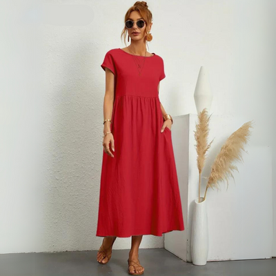 Luna – Casual Midi Dress