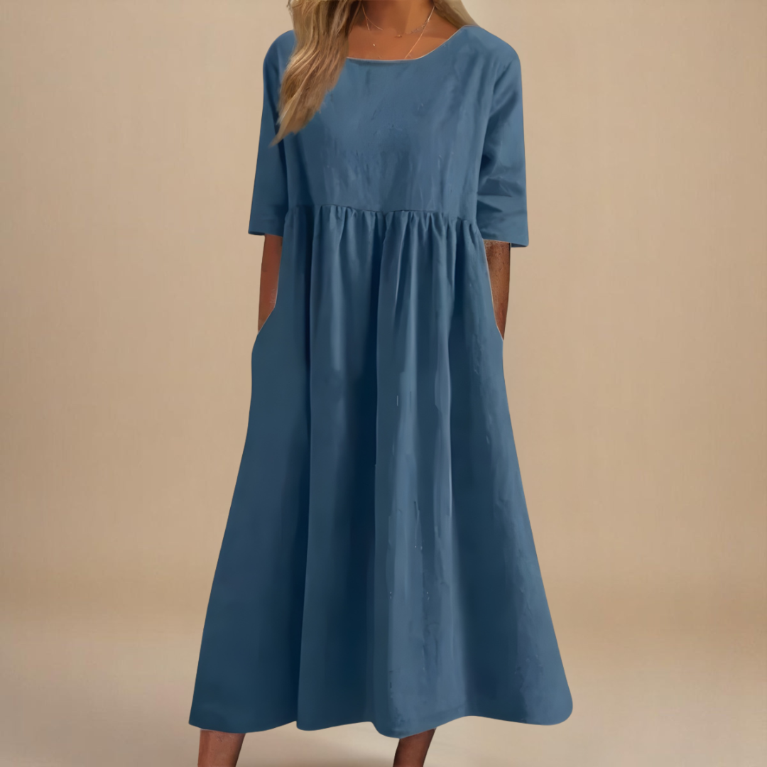 Veda – Flattering Cotton Day Dress