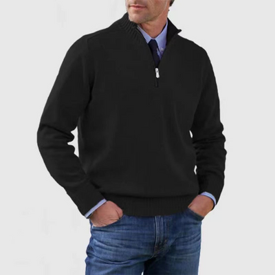 Bruce - Elegant Halfzip Sweater