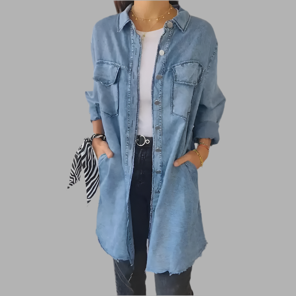 Derya - Long Denim Dress