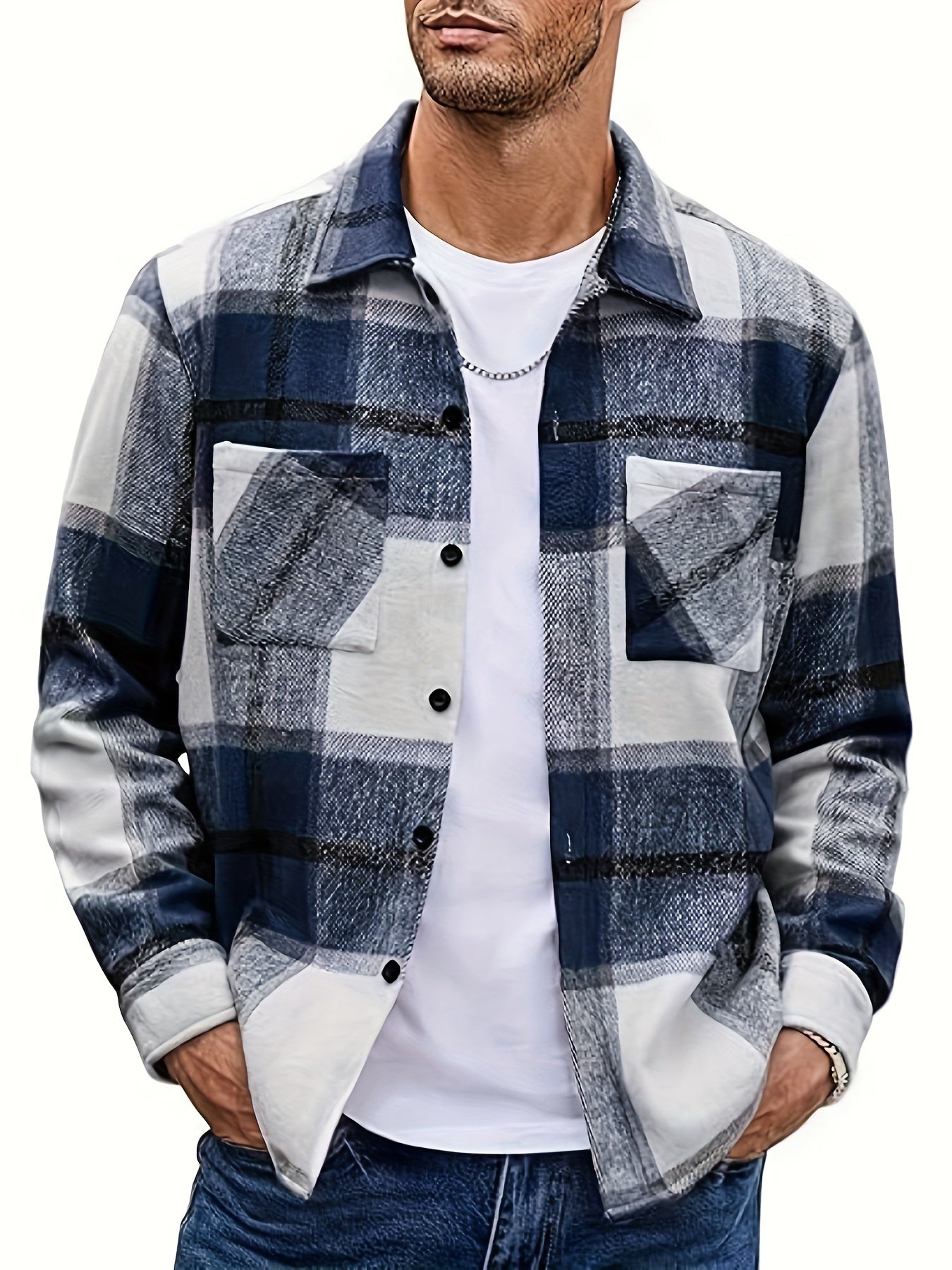 Isaiah - Flannel Shirt Jacket