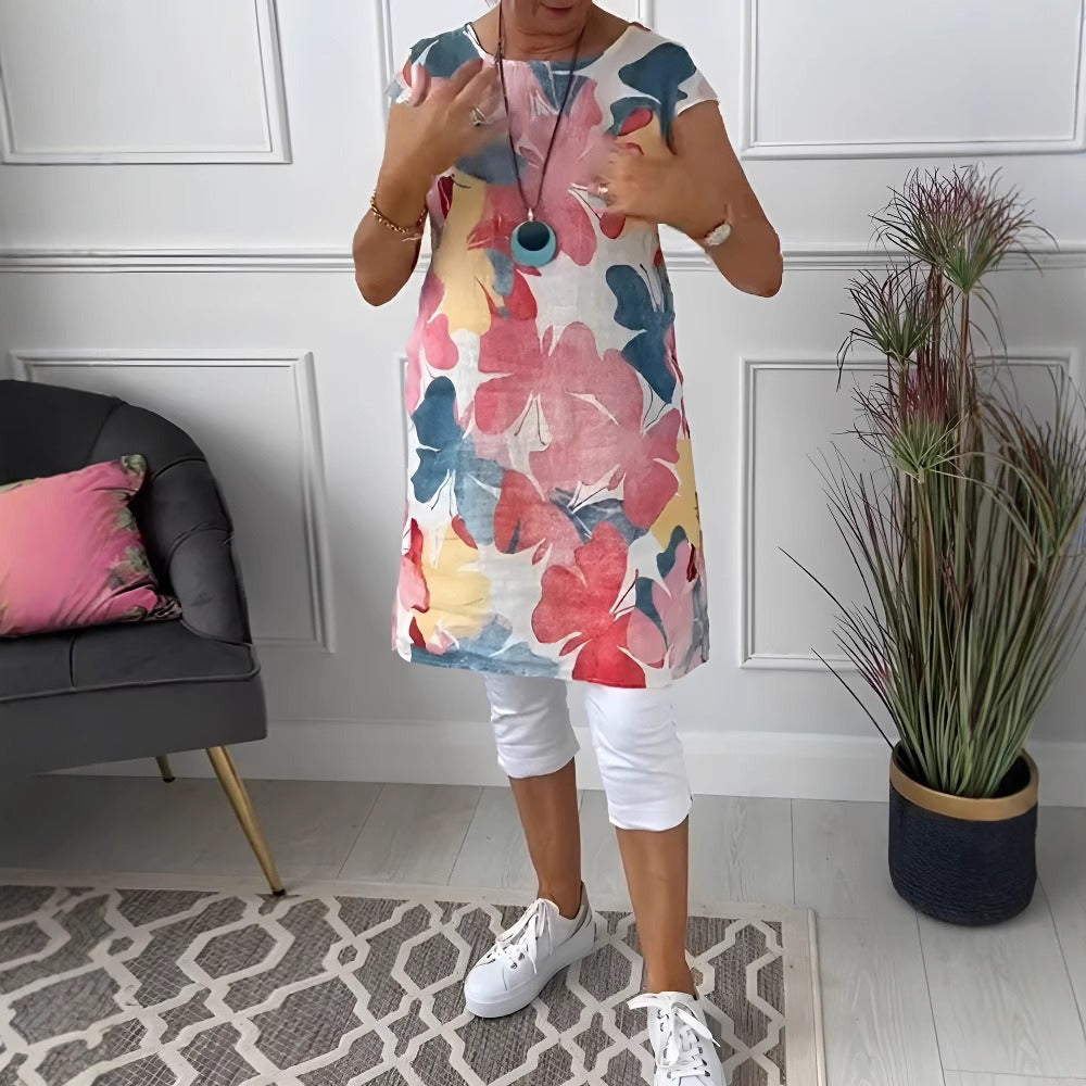 Ylva - Butterfly Printed Dress