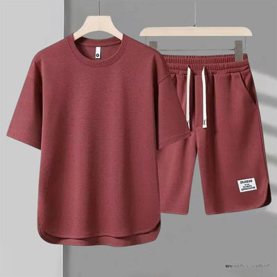 Lio - Casual Short Sleeve Two Piece Set
