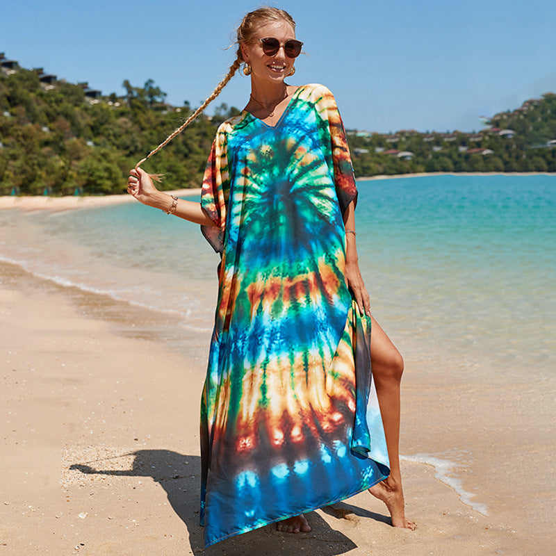 Solaya – Lightweight Kaftan Cover-Up Dress 6