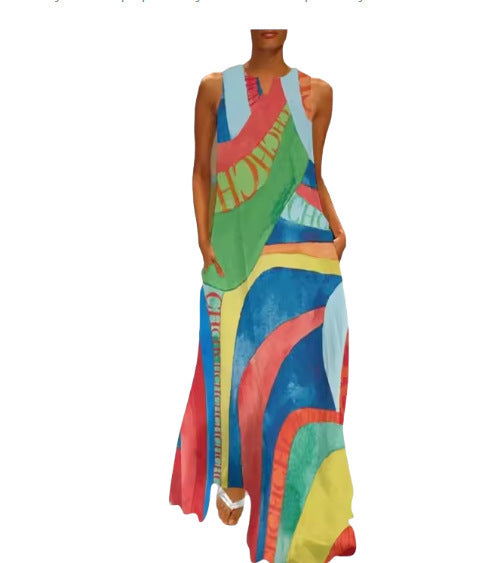 Lima - Sleeveless V-Neck Dress 8