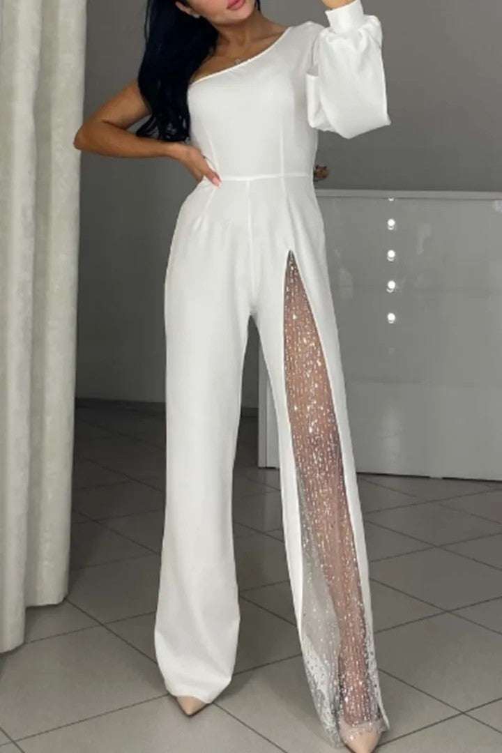 Charmaine - One-Shoulder Jumpsuit