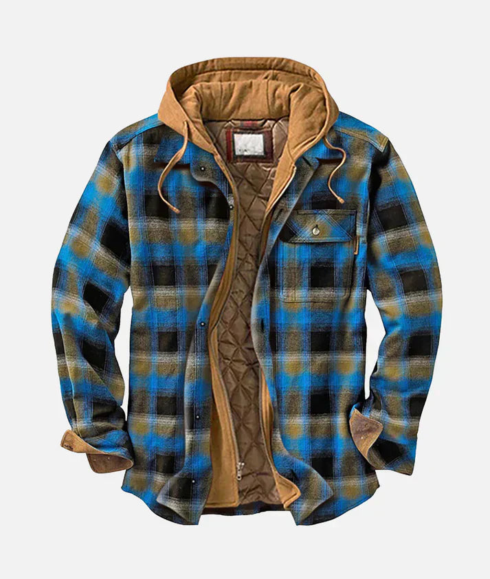 Callahan – Patchwork Plaid Jacket