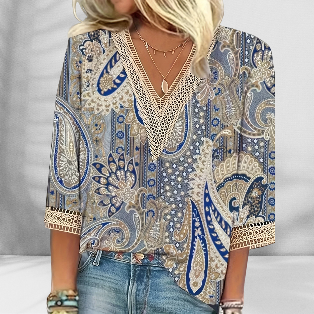 Tania – Boho Elegance Blouse