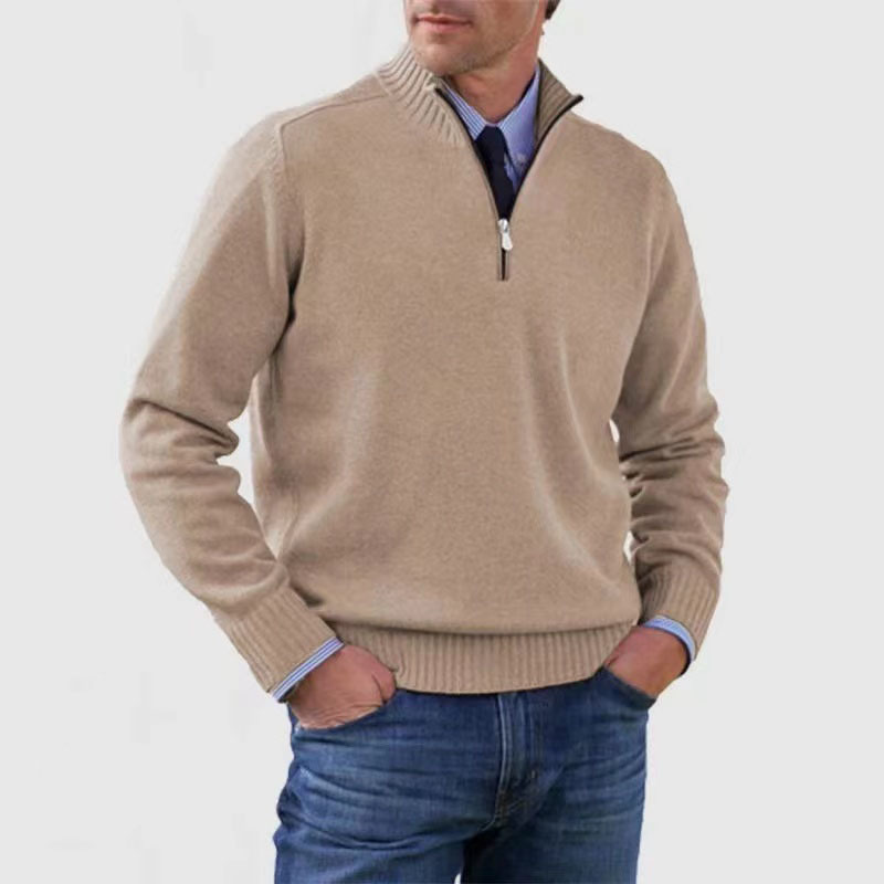 Bruce - Elegant Halfzip Sweater