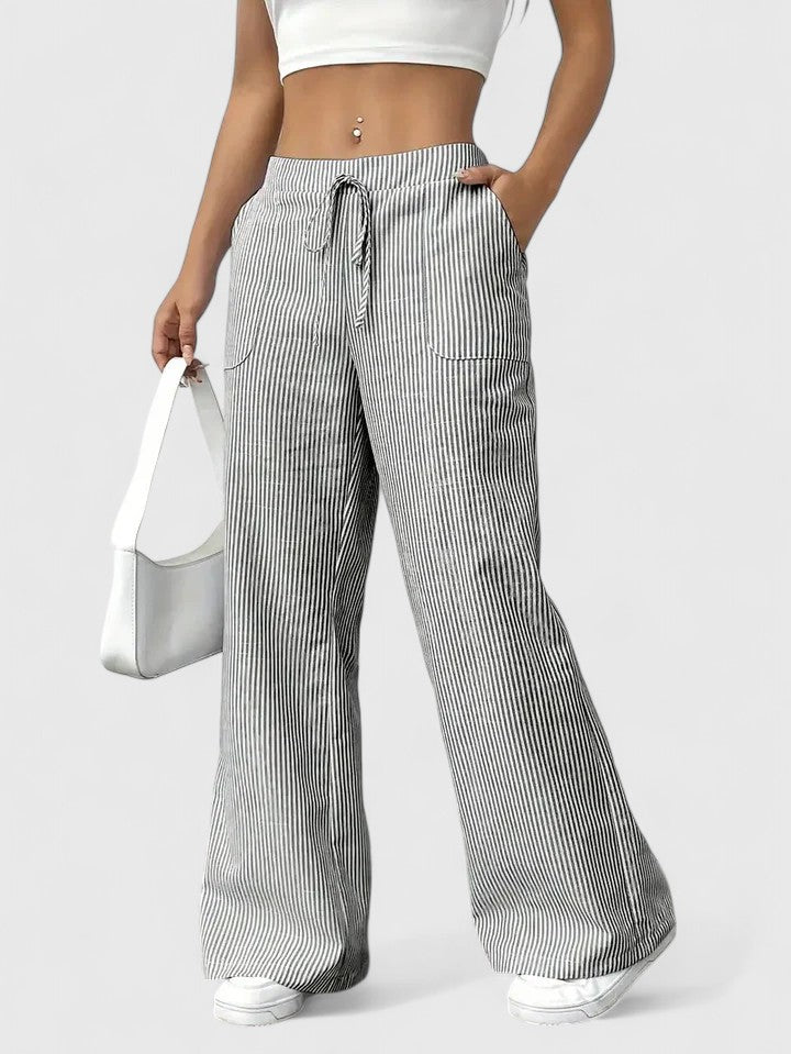 Dominique – Comfortable Wide-Leg Pants