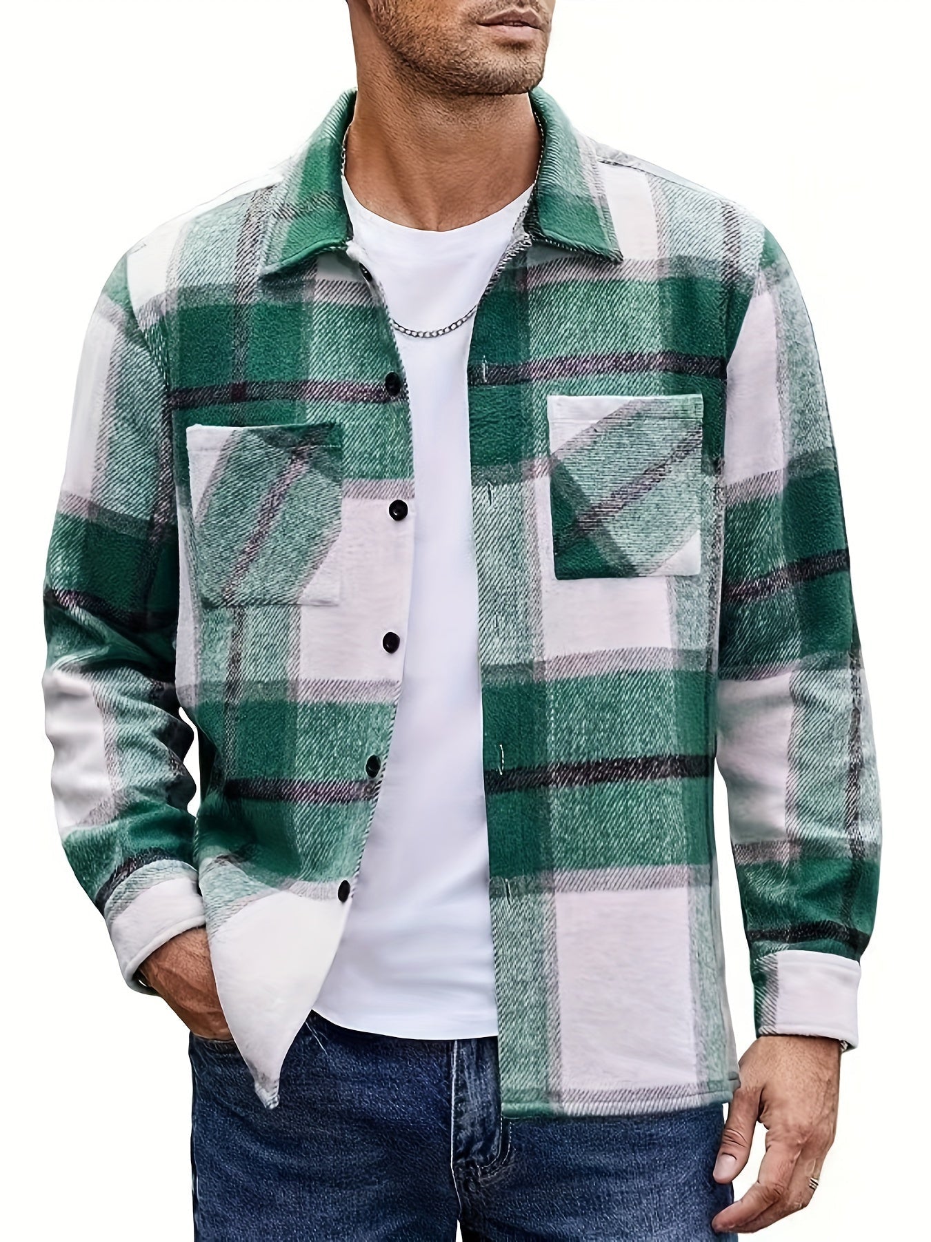 Isaiah - Flannel Shirt Jacket