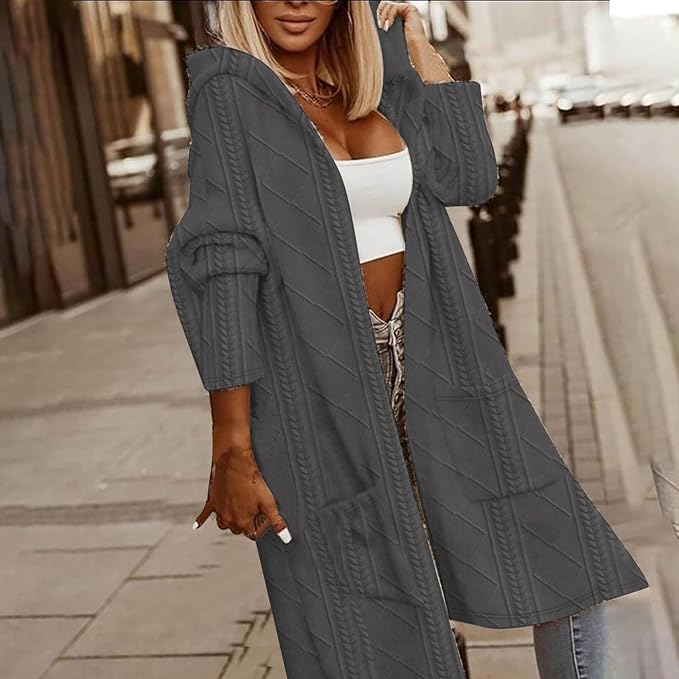 Cytheria - Long Hooded Cardigan