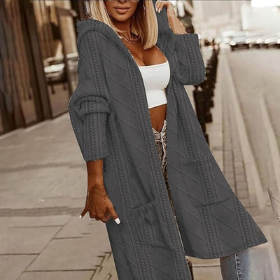 Cytheria - Long Hooded Cardigan