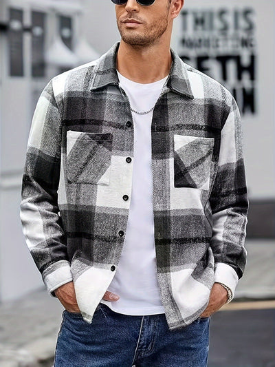 Isaiah - Flannel Shirt Jacket