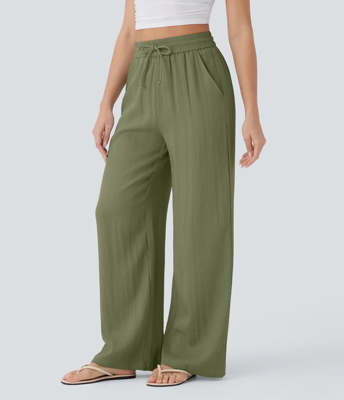 Zafeiria – Elegant Linen Pants