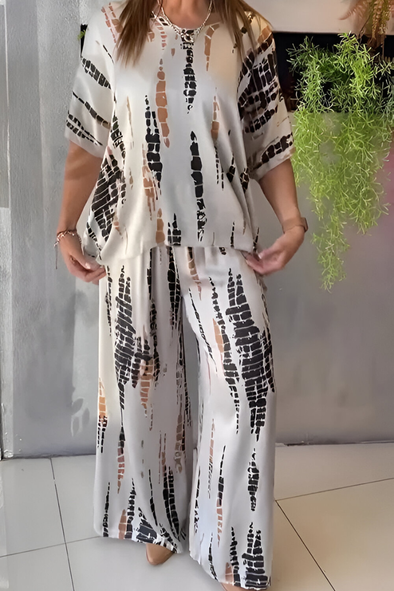 Phione - Printed Loose 2-Piece Set