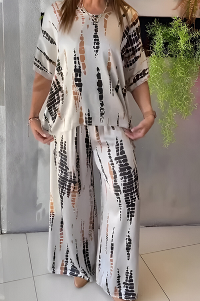 Phione - Printed Loose 2-Piece Set