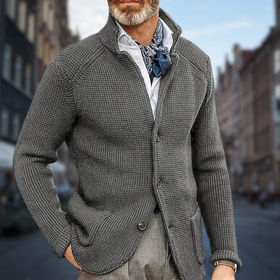 Nick - Soft and Elegant Men's Cardigan