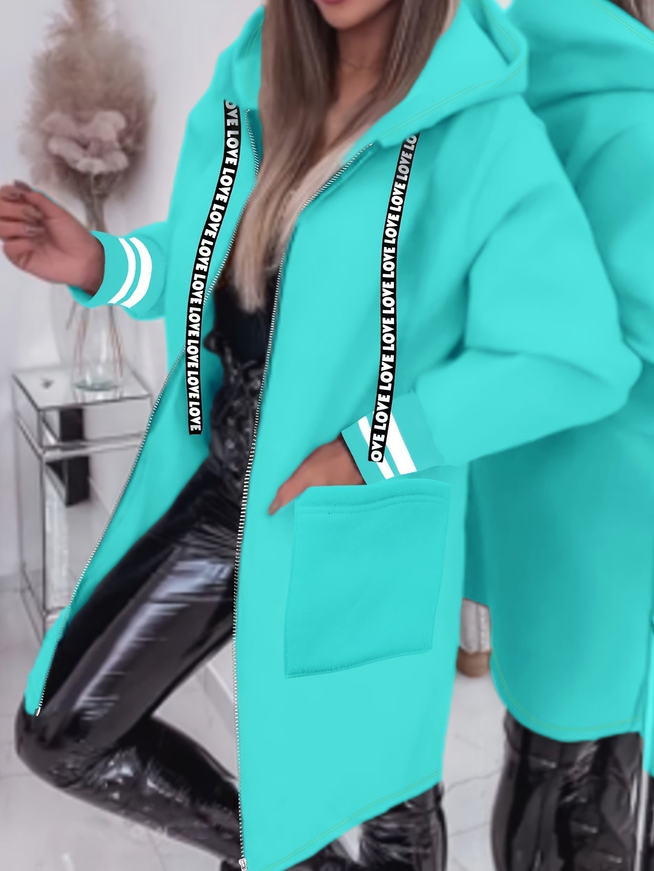 Lamaria - Comfortable Long Jacket