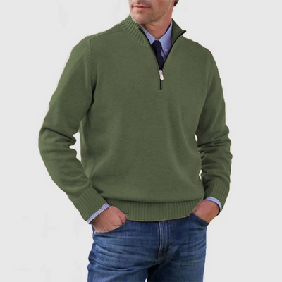 Bruce - Elegant Halfzip Sweater