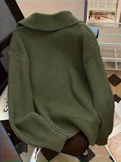 Leona - Casual Long Sleeve Sweater