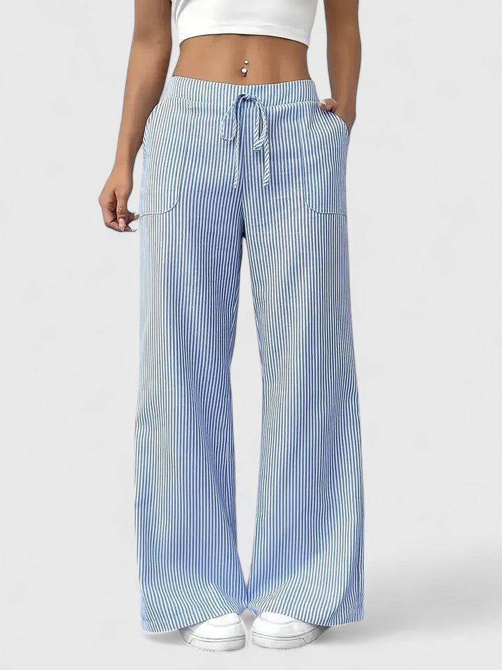 Dominique – Comfortable Wide-Leg Pants