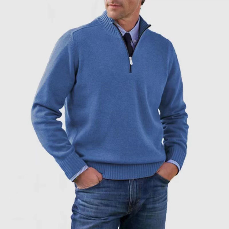 Bruce - Elegant Halfzip Sweater