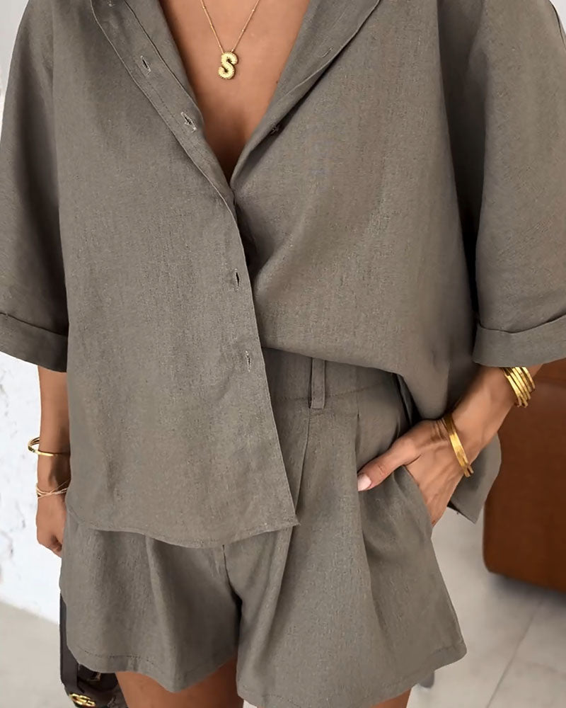 Sarah - Elegant Loose Two Piece Set