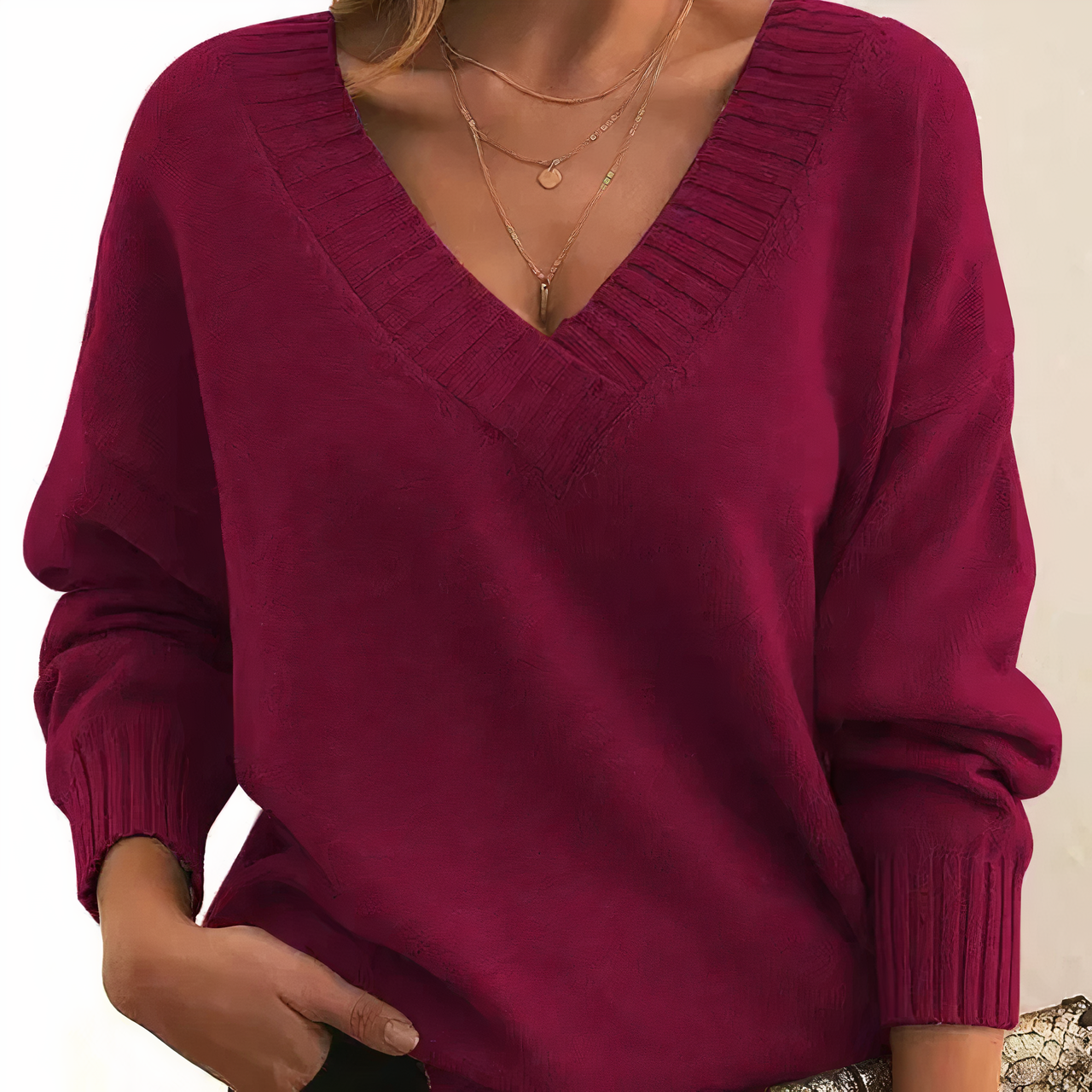 Amara – V-Neck Sweater