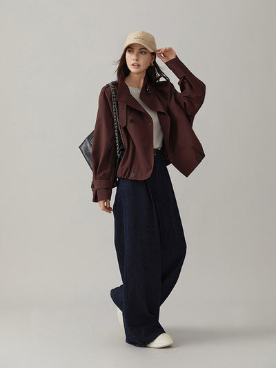 Jennifer - Vintage Loose Trench Coat
