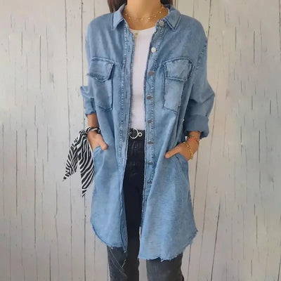 Derya - Long Denim Dress