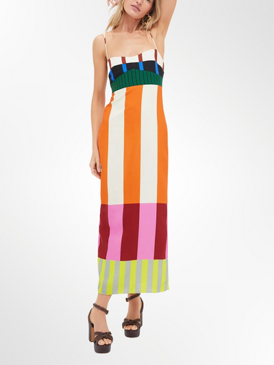 Elsa – Multicolor Maxi Dress