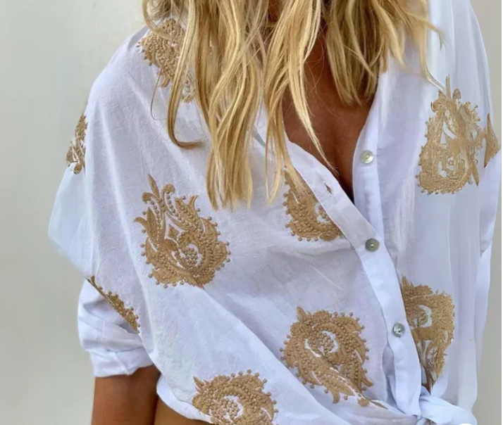 Justina - Modern Fashion Blouse