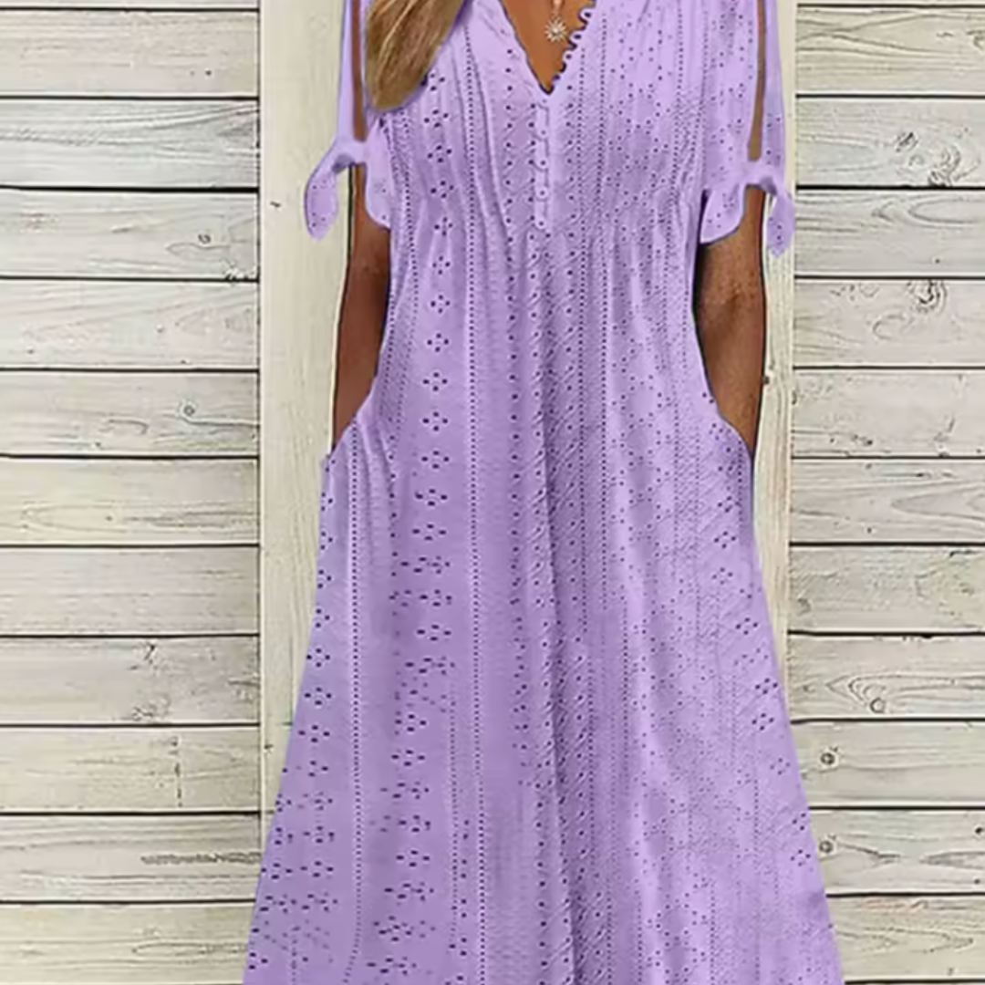 Milia - V-Neck Dress