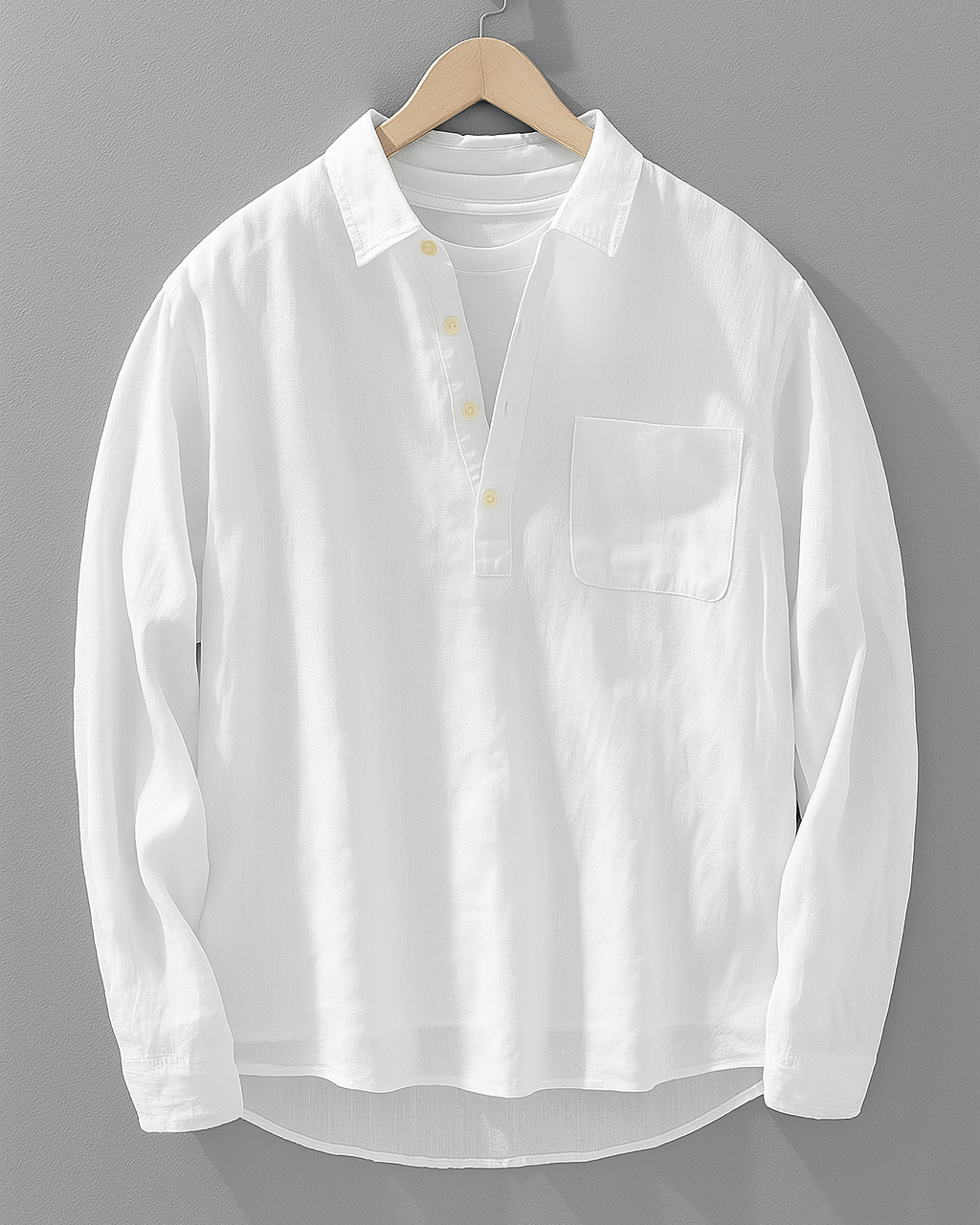 Carmelo - Casual Longsleeve with Buttons