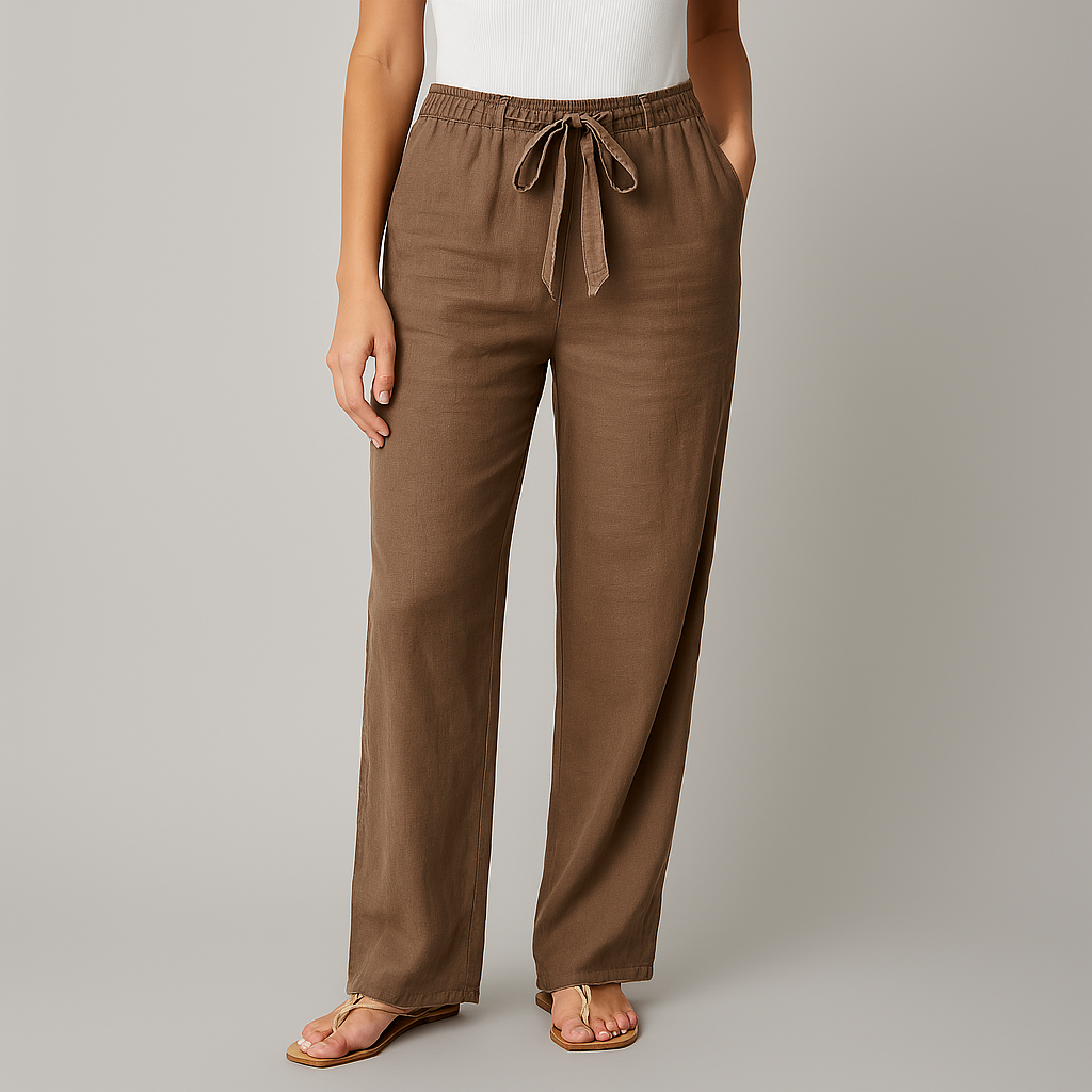 Mila – Linen Blend Pants