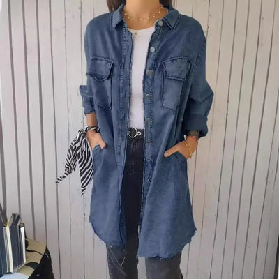 Derya - Long Denim Dress