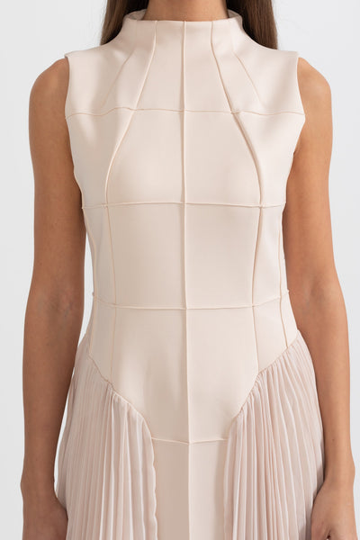 Darya - Sleeveless Knit Midi Dress