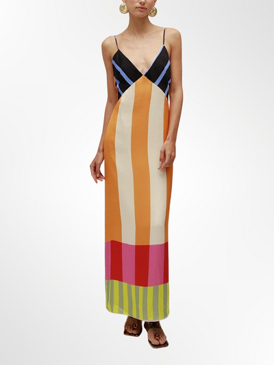 Elsa – Multicolor Maxi Dress