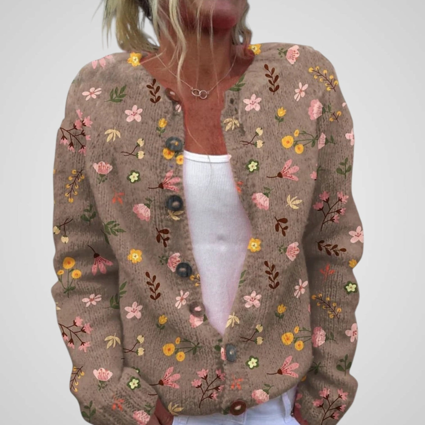 Florence - Floral Cardigan
