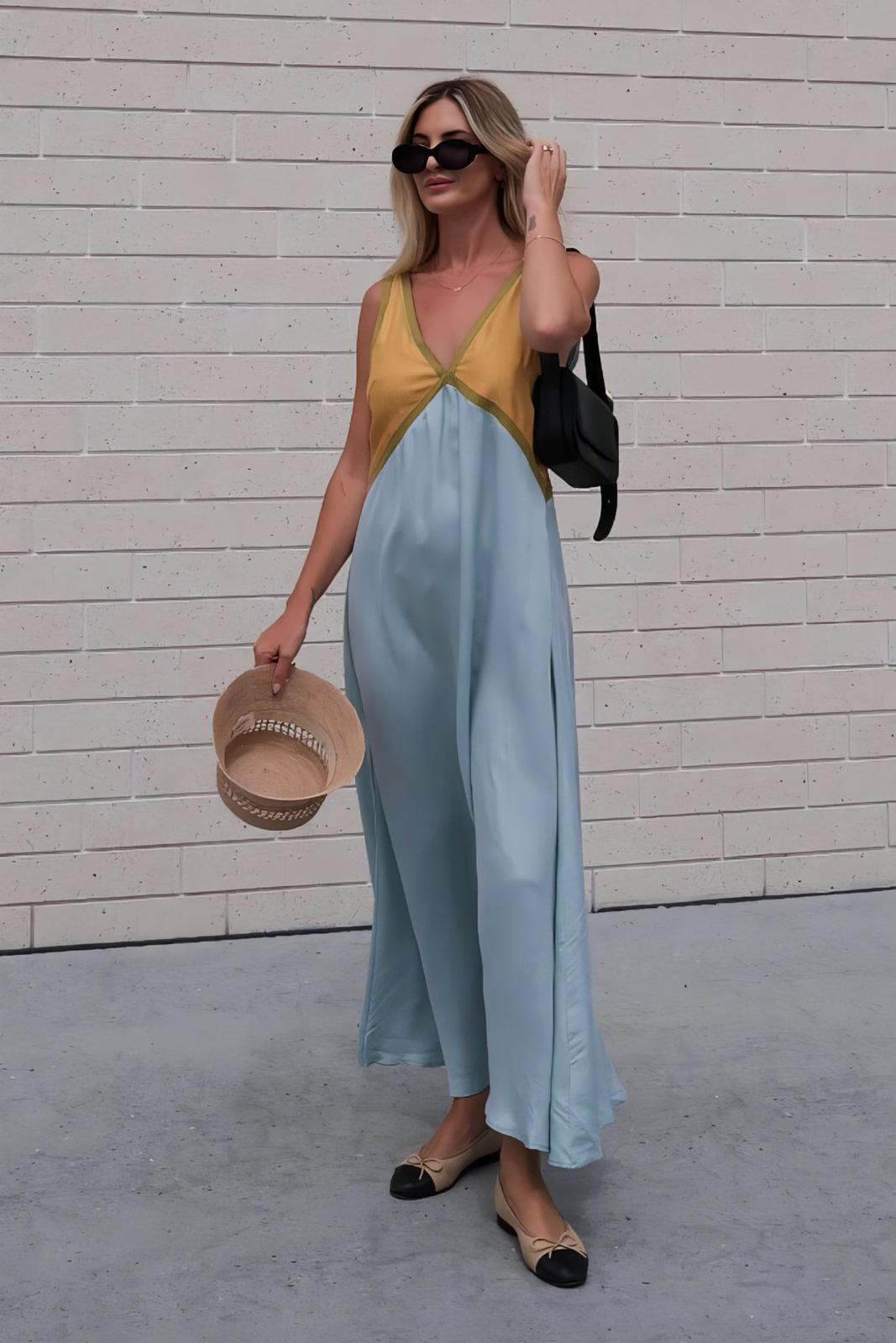 Elena – Sleeveless Midi Dress